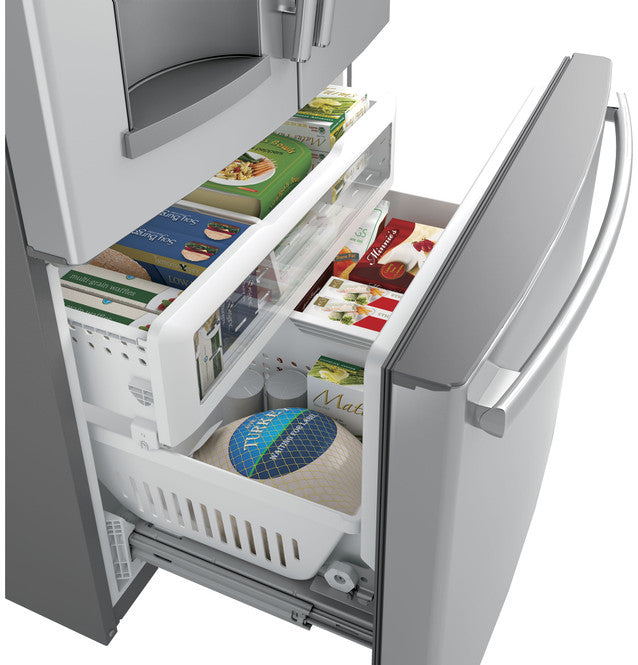 GE French Door Refrigerator: Model# GFE28GYNFS