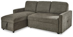 Kerle 2-Piece Sectional with Pop Up Bed image