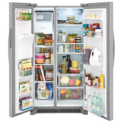 Frigidaire Side by Side Refrigerator: Model# FRSS2623AS