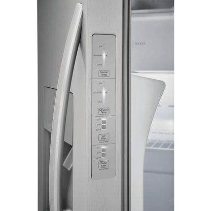 Frigidaire Side by Side Refrigerator: Model# FRSS2623AS