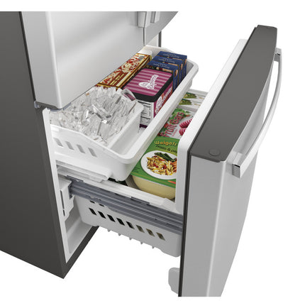 GE French Door Refrigerator: Model# GNE25JYKFS