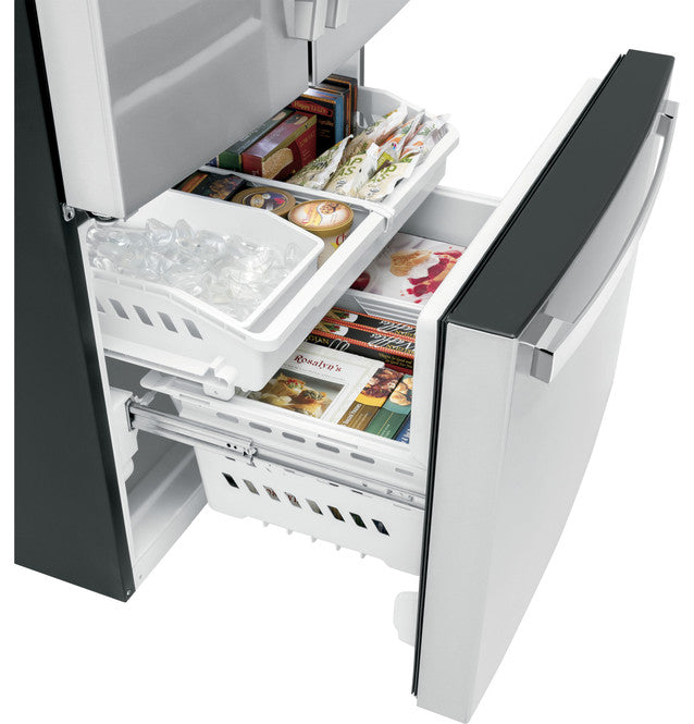 GE French Door Refrigerator: Model# GNE27JYMFS