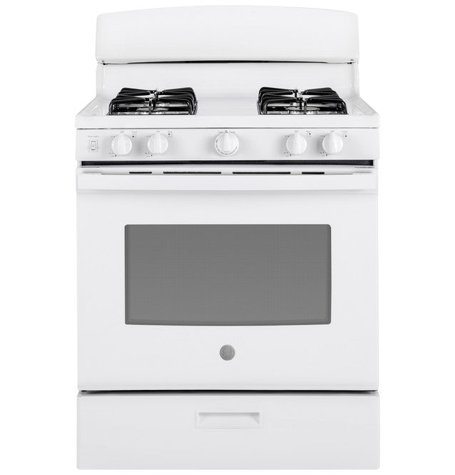 GE Gas Range: Model# JGBS30DEKBB/WW