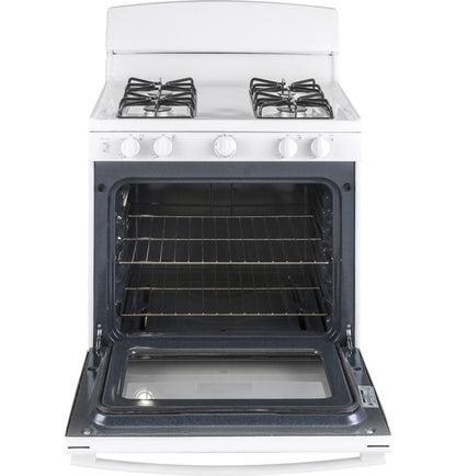 GE Gas Range: Model# JGBS30DEKBB/WW