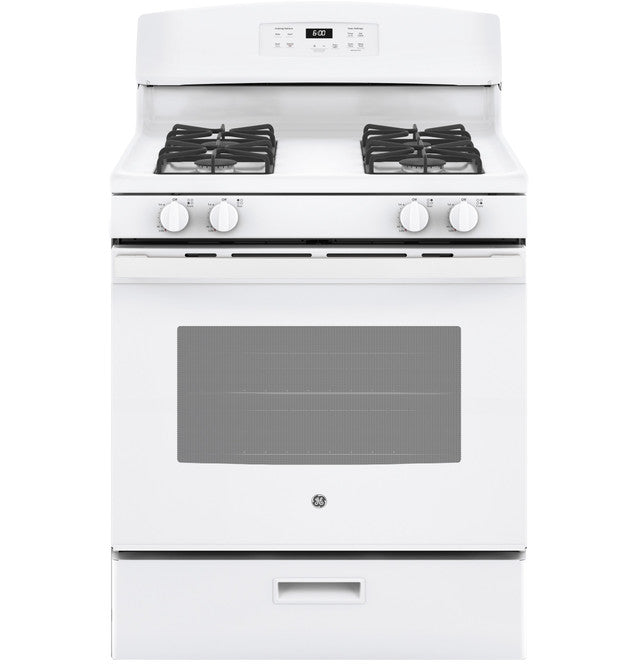GE Gas Range: Model# JGBS60DEKBB/WW