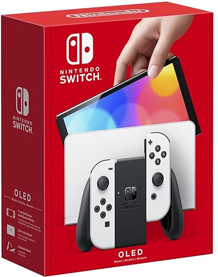 Nintendo Switch - OLED Model - White Joy-Con