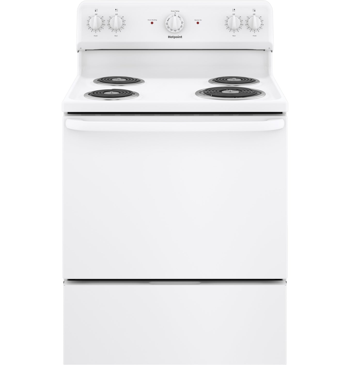 Hotpoint Electric Range: Model# RBS160DMBB/WW