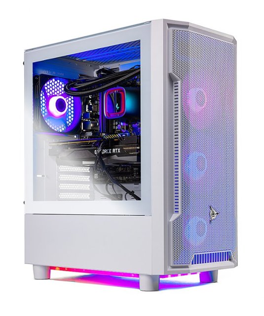 Skytech Gaming Archangel 4.5 ¥ AMD Ryzenª 5 5600X 3.7 GHz (Max Turbo 4.6 GHz) - 6-Core ¥ 16GB DDR4 RAM ¥ 1TB Solid  State Drive ¥ Nvidia GeForce RTX 3050 (8GB) Graphics
