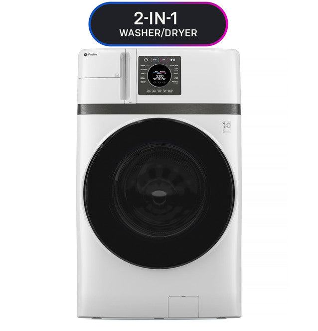 GE Profile Front Load Washer Dryer All in One: Model# PFQ83HSSWWW