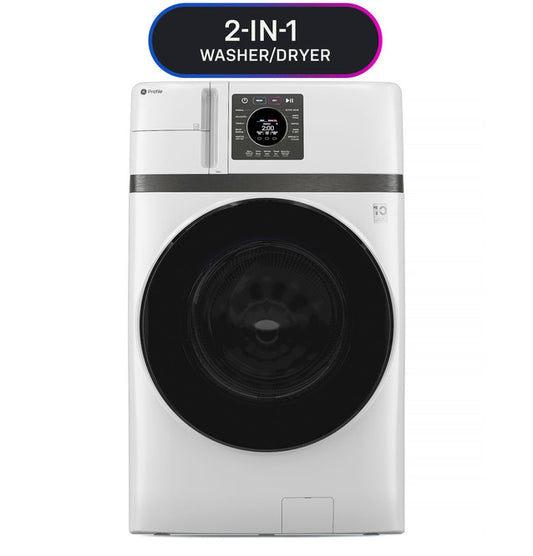 GE Profile Front Load Washer Dryer All in One: Model# PFQ83HSSWWW