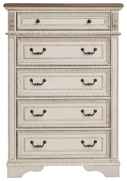 Realyn Five Drawer Chest