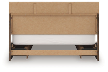 Chirason  Panel Bed With Storage
