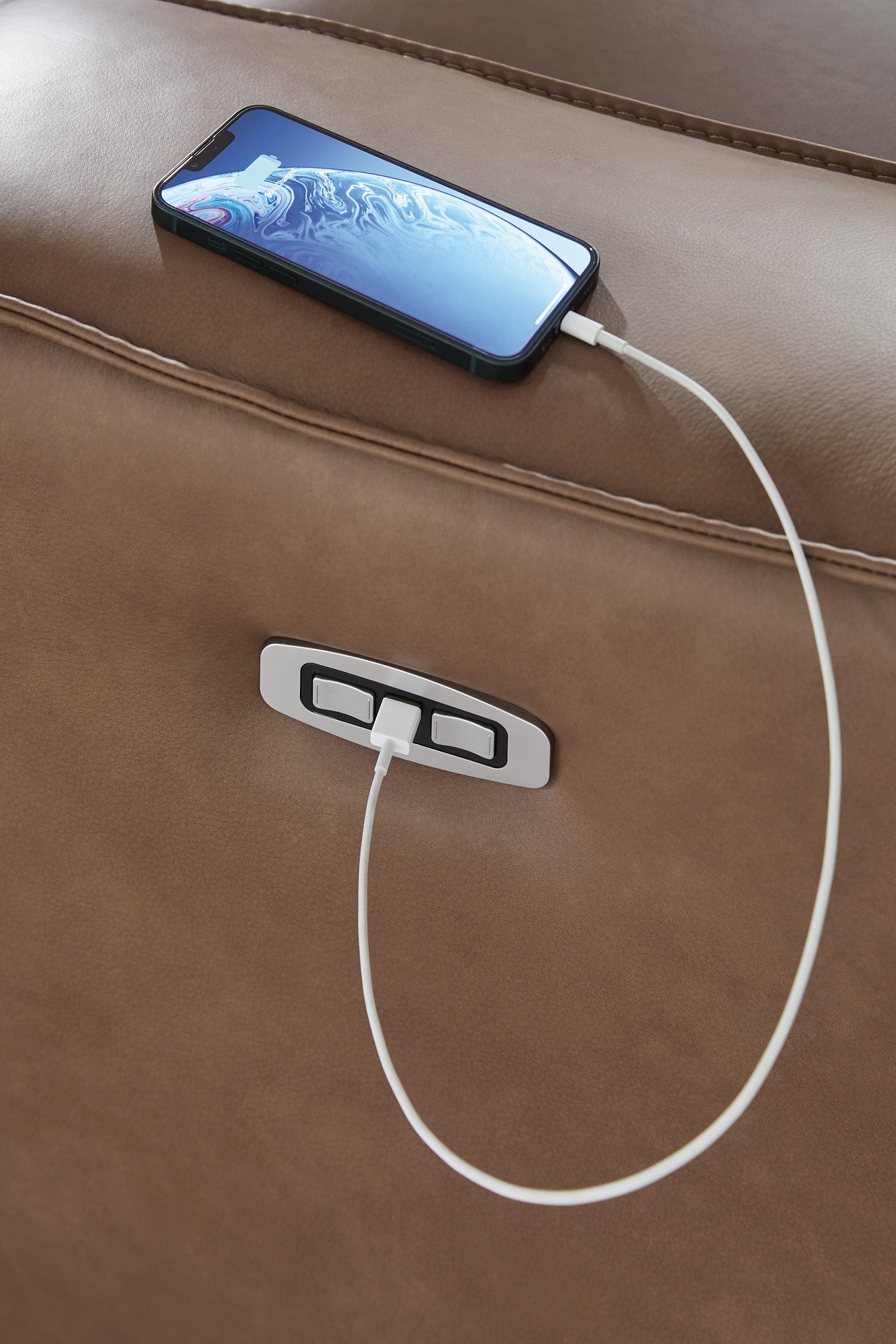 DeepWakes 2 Seat PWR REC Sofa ADJ HDREST