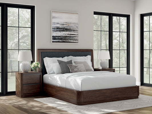 Dilenno California  Upholstered Panel Bed