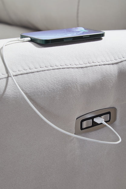 Social Pointe 2-Piece Reclining Loveseat