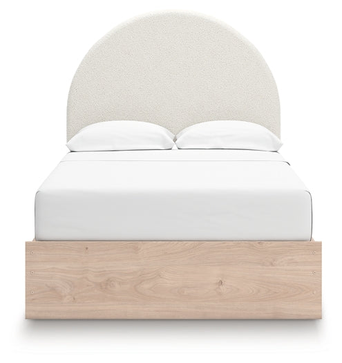 Arloster  Upholstered Panel Bed With Storage