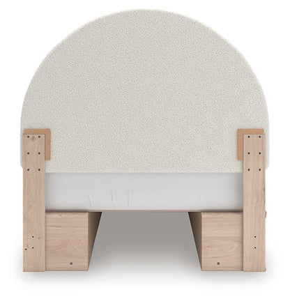 Arloster  Upholstered Panel Bed With Storage