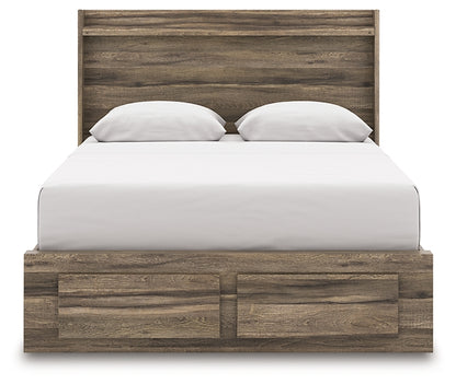Elbrim  Panel Storage Bed