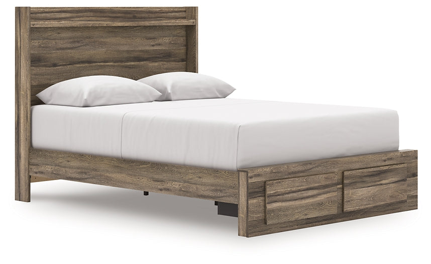 Elbrim  Panel Storage Bed