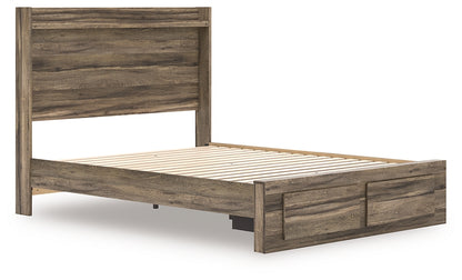 Elbrim  Panel Storage Bed