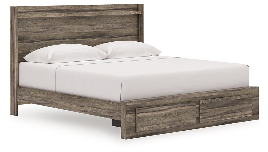 Elbrim  Panel Storage Bed