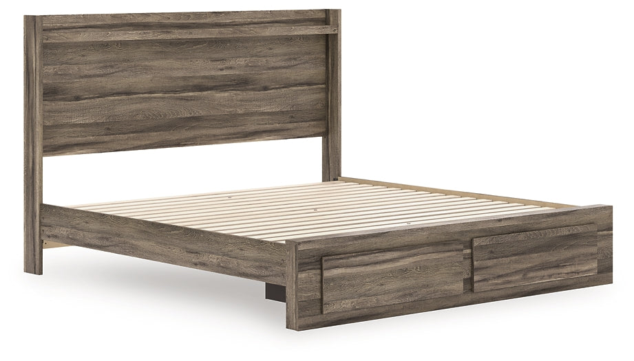 Elbrim  Panel Storage Bed