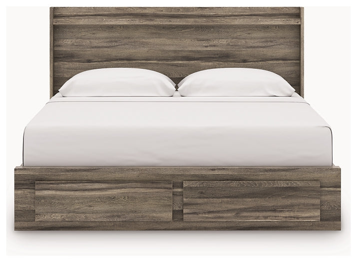 Elbrim  Panel Storage Bed