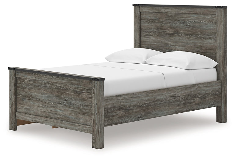 Frandern  Panel Bed With Storage