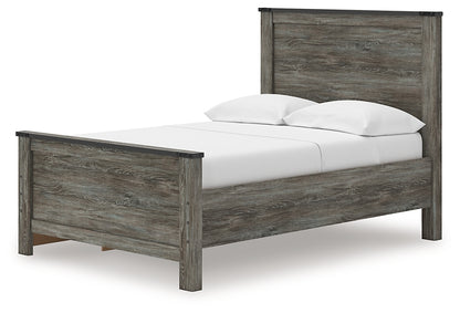 Frandern  Panel Bed With Storage