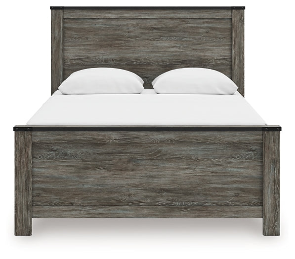 Frandern  Panel Bed
