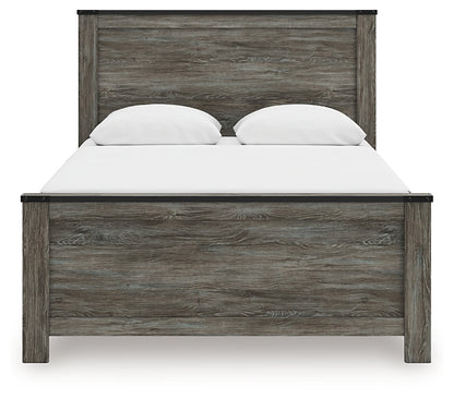 Frandern  Panel Bed