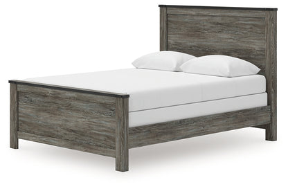 Frandern  Panel Bed
