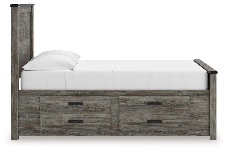 Frandern  Panel Bed With Storage