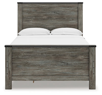 Frandern  Panel Bed With Storage