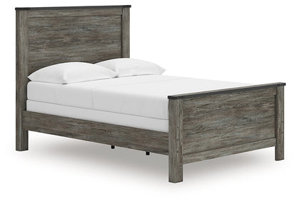 Frandern  Panel Bed