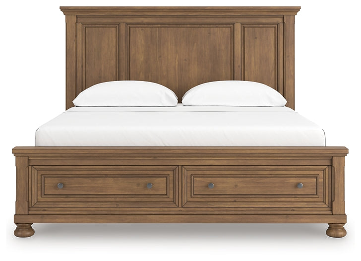 Feddinger California  Panel Storage Bed