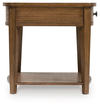 Burkbyer Rectangular End Table