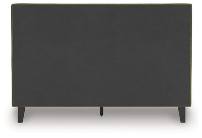 Chirason  Uph Bed W/Roll Slats