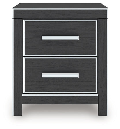 Zuraleus Two Drawer Night Stand