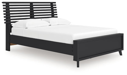 Danziar  Slat Panel Bed