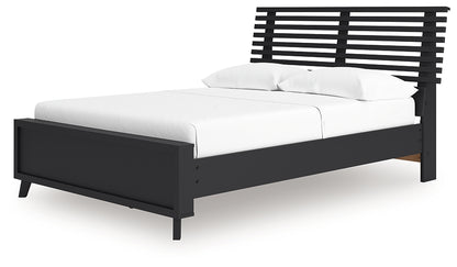 Danziar  Slat Panel Bed