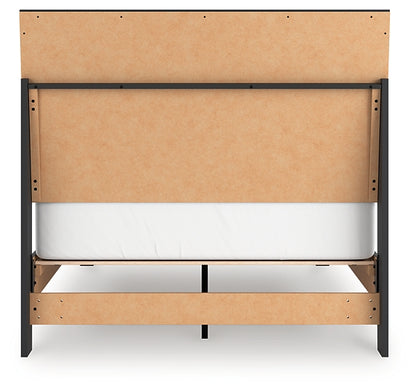 Danziar  Panel Bed