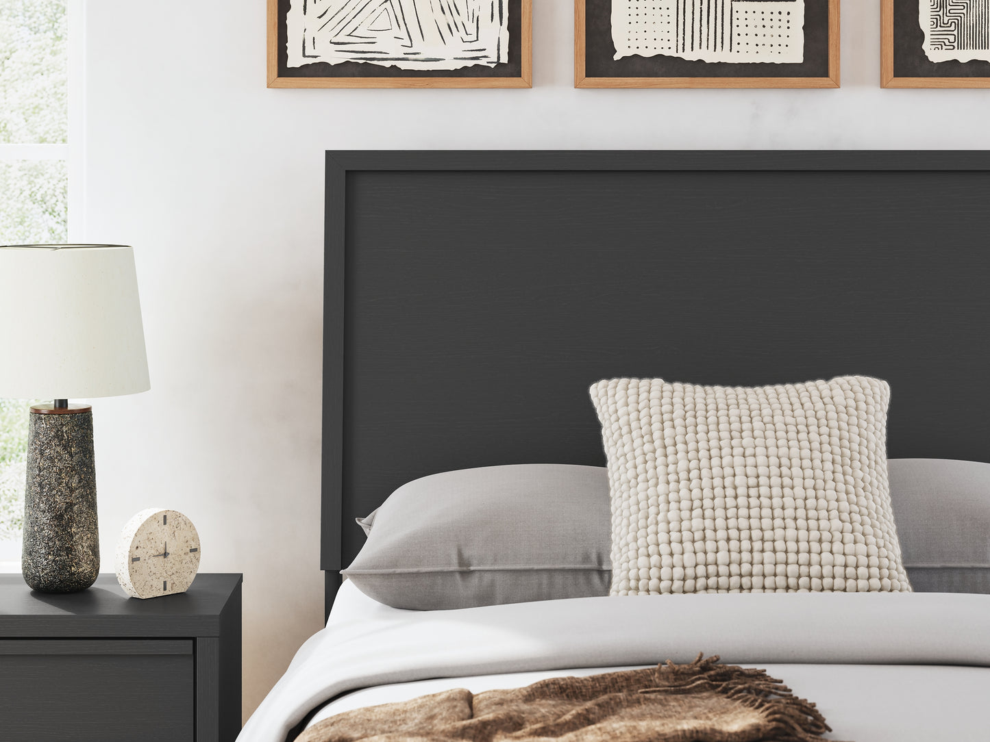 Danziar  Panel Bed