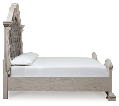 Bruchandi California  Upholstered Panel Bed