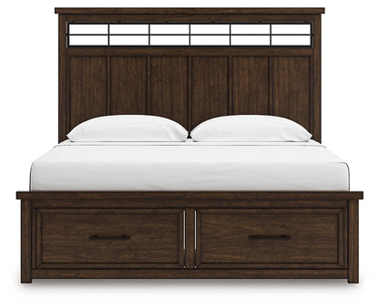 Taffenbrook  Panel Storage Bed