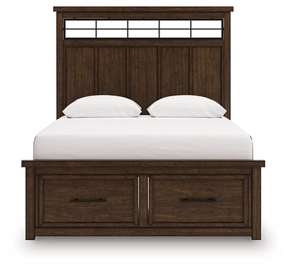 Taffenbrook  Panel Storage Bed