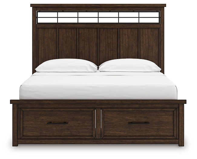 Taffenbrook California  Panel Storage Bed