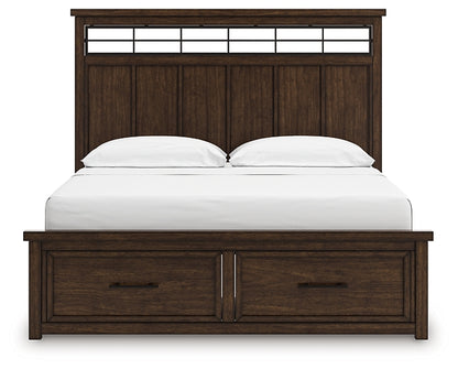 Taffenbrook California  Panel Storage Bed