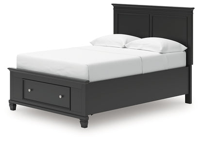 Lanolee  Panel Storage Bed