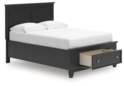 Lanolee  Panel Storage Bed